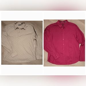2 Men's Shirts